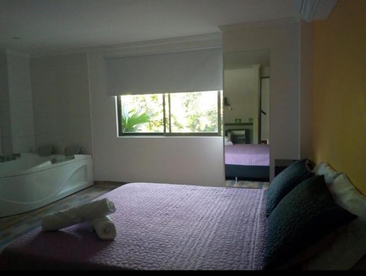 El Tobogan Hotel En San Jeronimo Esterno foto